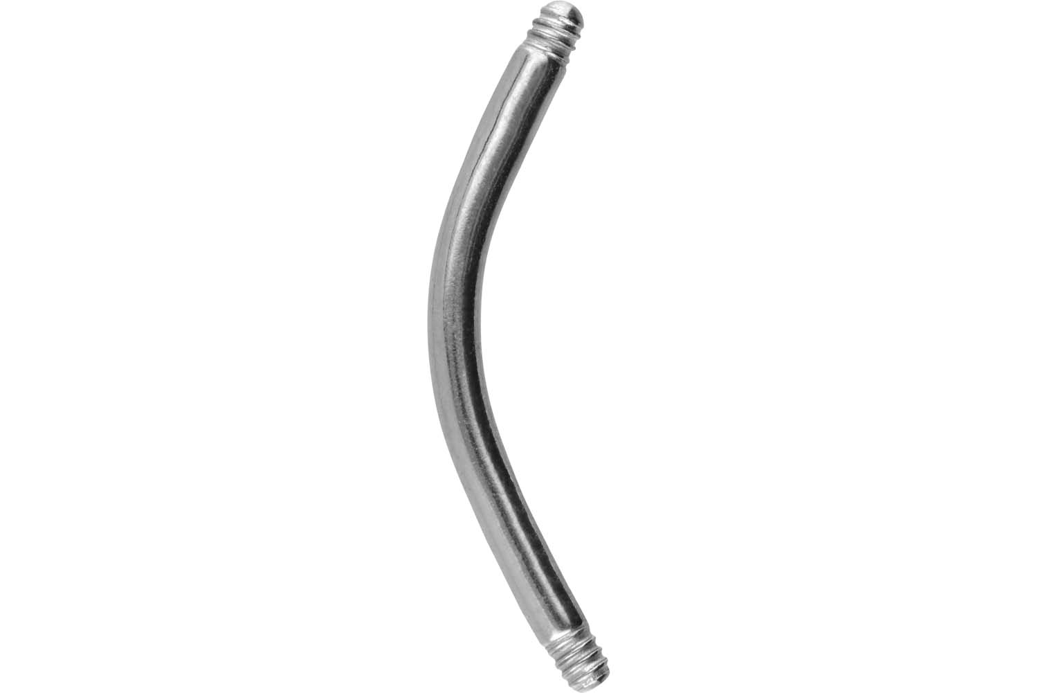 Chirurgenstahl Piercing Banane ohne Kugeln